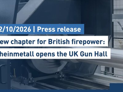 Rheinmetall відкрив у Великій Британії завод із виробництва гармат