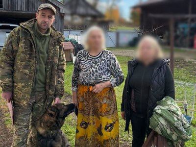 У Мислові на Калущині службовий собака за півтори години розшукав 74-річну жінку, яка заблукала в лісі