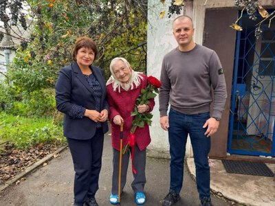 103-річчя відзначила Вікторія Байда: привітання стало традицією