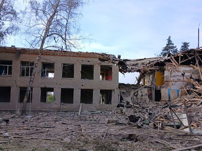 Прифронтовой Оскол на Изюмщине почти уничтожен рф