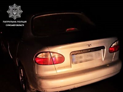 У Сумах водій Daewoo Lanos утретє за рік відмовився від огляду на стан сп’яніння