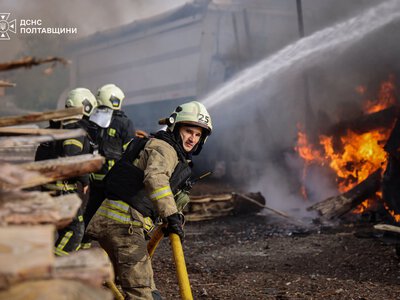Атака дронів на Полтавську громаду: пошкоджено 25 будинків, школи та лікарні