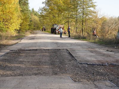 Розпочато ремонт кільцевої об’їзної дороги в Охтирці