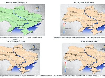 Зима в Україні може бути теплішою за норму: що прогнозують синоптики