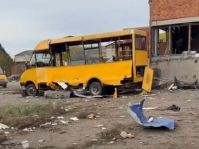 У Сумах пошкоджені 16 маршруток