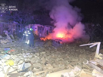У Києві через атаку РФ постраждали двоє людей
