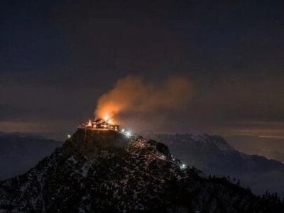 У Німеччині спалахнула масштабна пожежа в «Орлиному гнізді» Гітлера
