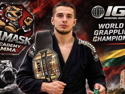 Студент ІФНМУ здобув золото та срібло на чемпіонаті світу з греплінгу