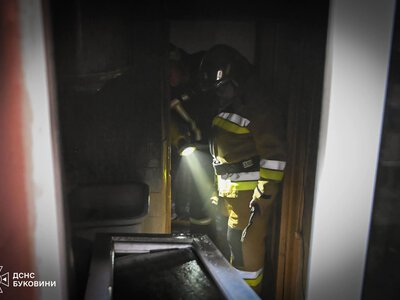 У Чернівцях під час пожежі у квартирі загинув чоловік