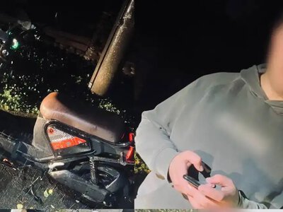 На Рівненщині патрульні виявили двох нетверезих водіїв скутерів