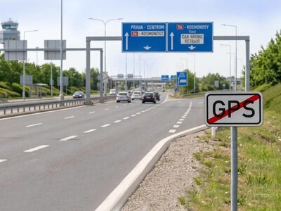 Перекреслений GPS на дорозі: що означає рідкісний знак і коли навігатору не варто довіряти