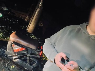 У селі Стара Миколаївка зупинили скутеристку без номерного знака: жінка відмовилася від огляду на сп’яніння