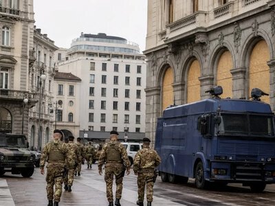 Мелоні оголосила про направлення 500 військових до Мілана — France 24