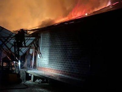 На Сарненщині російська атака пошкодила цивільне підприємство