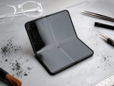 Блогер JerryRigEverything перевірив міцність складаного iPhone Duo