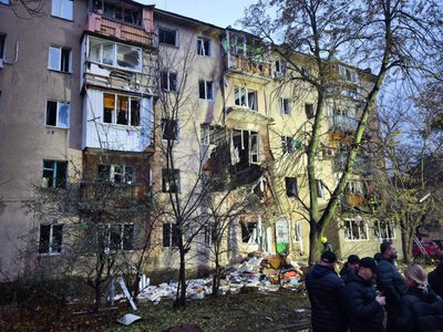Російські терористи вночі вдарили по Вінниці