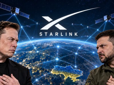 Маск звинуватив Україну в порушенні правил Starlink, Зеленський заявив про відновлення зв'язку