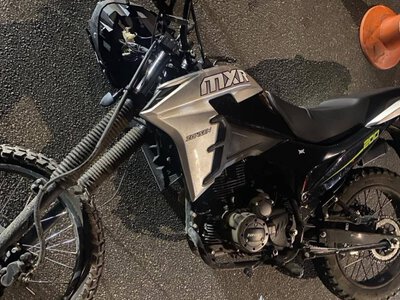 У Броварах зіткнулися мотоцикл і BMW: постраждали 17-річний водій та 18-річна пасажирка