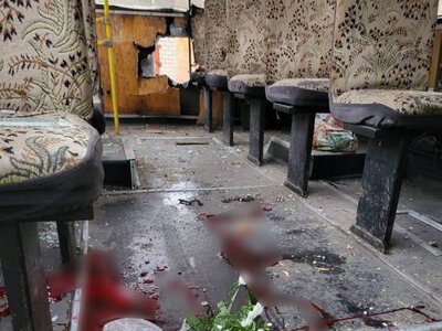 Росіяни атакували маршрутку у Херсоні