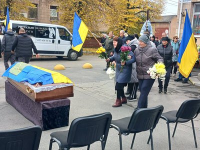 У Тальнівській громаді провели в останню путь загиблого оператора БпЛА