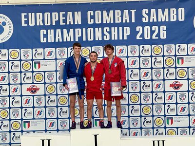 Спортсмен із Прикарпаття здобув золото чемпіонату Європи з бойового самбо