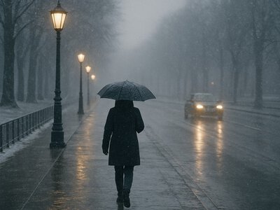 Дощі, сильний вітер і мокрий сніг у горах: прогноз погоди на Львівщині на завтра