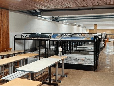 Випускник-айтівець за власний кошт облаштував укриття у фізико-математичному ліцеї КНУ