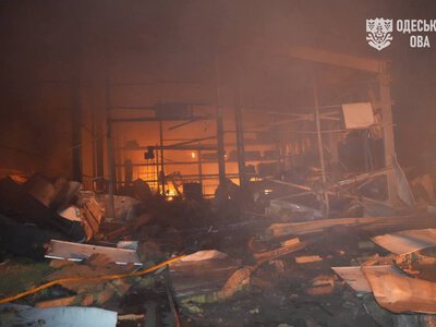 Олег Кіпер: уночі ворог декілька разів атакував приватне промислове підприємство та гаражний кооператив