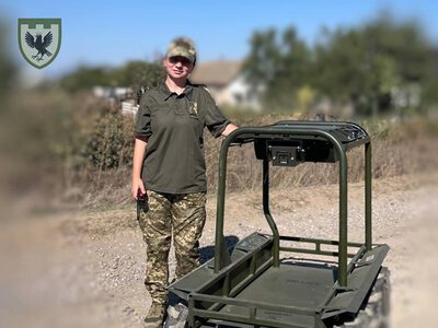 «Там, де не можуть працювати люди, працює НРК»: історія військової з Прикарпаття
