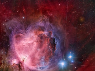 Велика Туманність Оріона: NASA показує зоряний полог, де народжуються нові світи