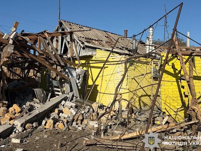 На Дніпропетровщині внаслідок ворожих обстрілів травмовано людину: поліція фіксує злочини рф