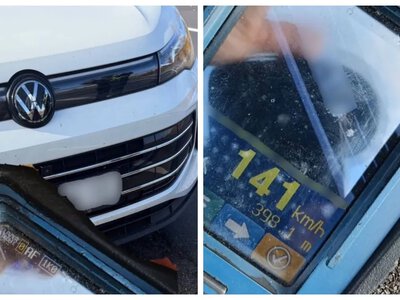 У селі Звірів водія оштрафували за перевищення швидкості