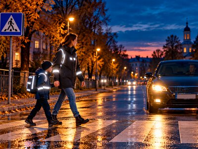 Безпека у сутінках: що варто пам’ятати водіям і пішоходам