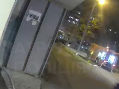 Пожежа в будинку в Харкові: як рятували людей, показали копи (відео)