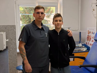 У Центрі дитячої медицини врятували слух 13-річному волинянину після травми на футболі
