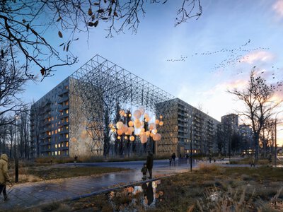 Два публічні простори у Дніпрі відзначили міжнародною премією Architecture MasterPrize 2026