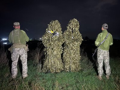 На Одещині двоє чоловіків у “кікіморах” намагалися незаконно перетнути кордон із Молдовою