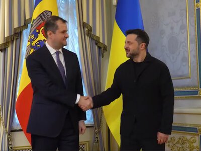 Зеленський зустрівся з прем’єр-міністром Молдови: про що домовилися Україна та Молдова