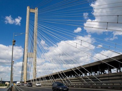 У Києві на Південному мосту частково обмежать рух транспорту