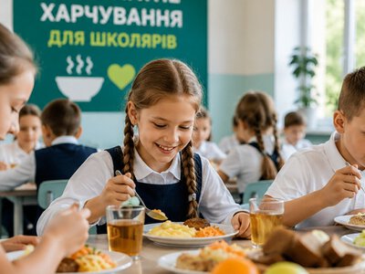 Школярам можуть компенсувати харчування до 380 грн на місяць: хто має право