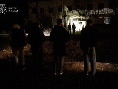 Зеленський про російський обстріл Києва: влучання ракет відбулося в людних місцях, поруч немає жодного військового обʼєкта