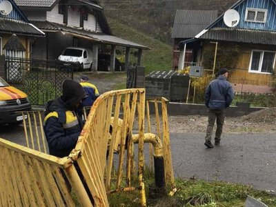 Через ДТП понад 200 будинків на Міжгірщині залишилися без газу (ФОТО)