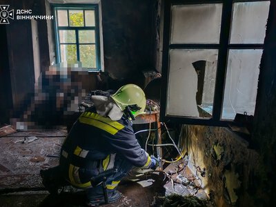 На Вінниччині у пожежі загинув 71-річний чоловік