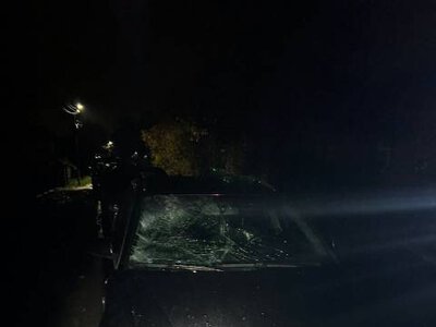 На Львівщині п'яний водій Audi A4 збив людину на пішохідному переході