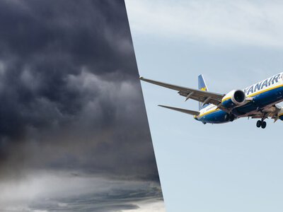 Шторм зірвав посадку Ryanair у Британії: літак приземлився за тисячі кілометрів