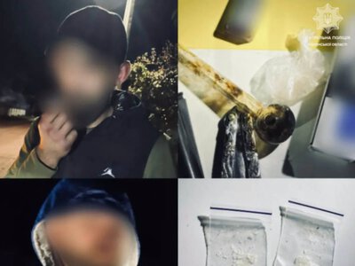 У Рівному в чоловіка виявили пакетики з речовиною, схожою на наркотик