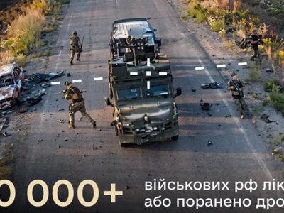 ​З початку року українські військові уразили дронами понад 300 тисяч окупантів