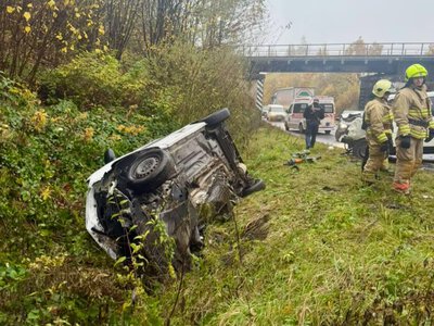 На Прикарпатті зіткнулись легковик та мікроавтобус: загинула 41-річна водійка