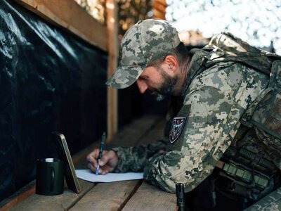 Як Буковинська бригада писала Радіодиктант на фронті