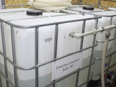 В Іванівській громаді відкрили пункт видачі очищеної води
